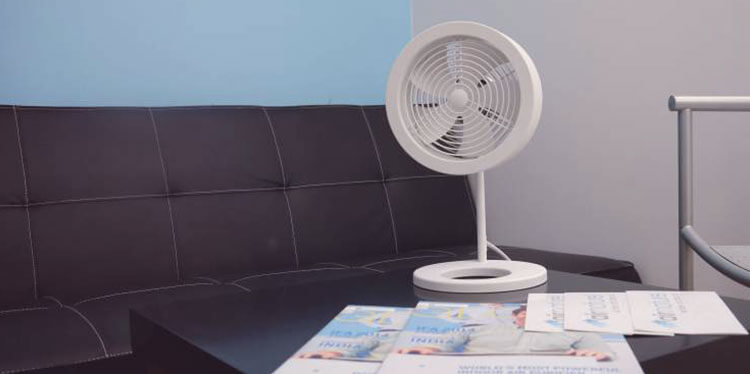 Дизайнерский настольный вентилятор: NAOS от air&me